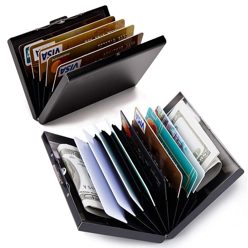 6185 Bundle of 2 Sets - RFID Credit Card Holder Card Wallet or